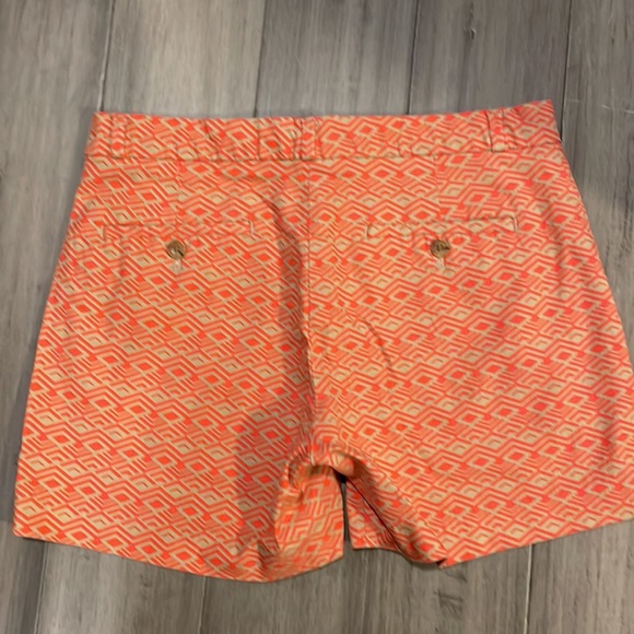 Banana Republic shorts retro print Sz 4 - Picture 2 of 3